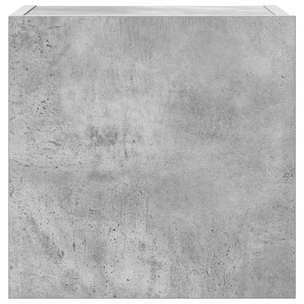 vidaXL 4 Piece TV Cabinet Set Concrete Grey Engineered Wood