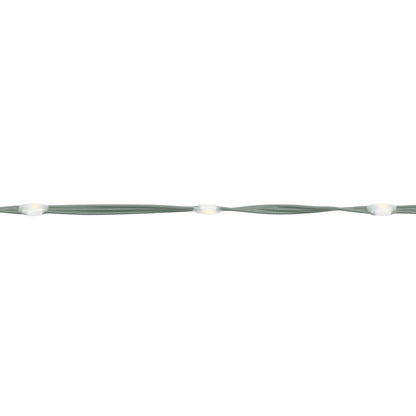 vidaXL Christmas Cone Tree Warm White 1400 LEDs 160x500 cm