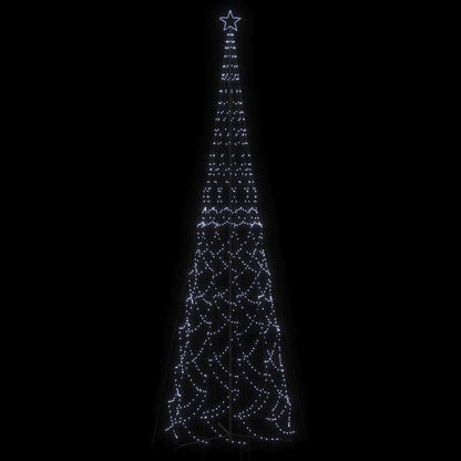 vidaXL Christmas Cone Tree Cold White 3000 LEDs 230x800 cm
