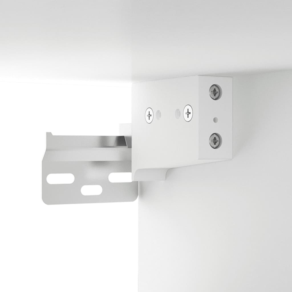 vidaXL Wall Cabinets 2 pcs White 60x36.5x35 cm Engineered Wood