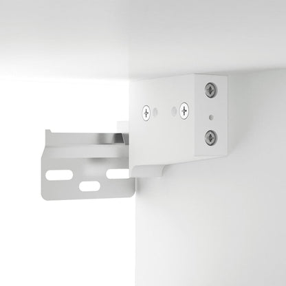 vidaXL Wall Cabinets 2 pcs White 60x36.5x35 cm Engineered Wood