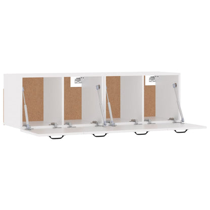 vidaXL Wall Cabinets 2 pcs White 80x35x36.5 cm Engineered Wood