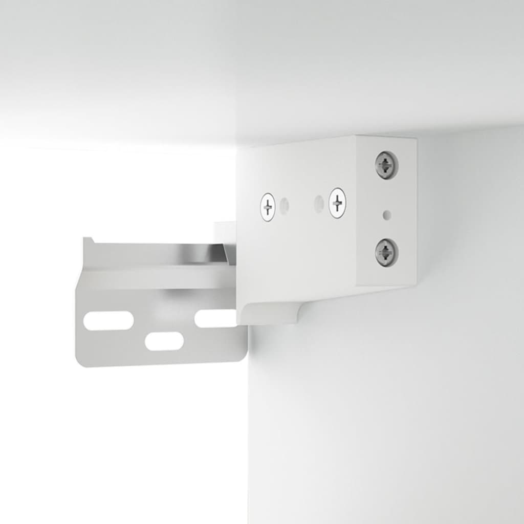 vidaXL Wall Cabinets 2 pcs White 100x36.5x35 cm Engineered Wood