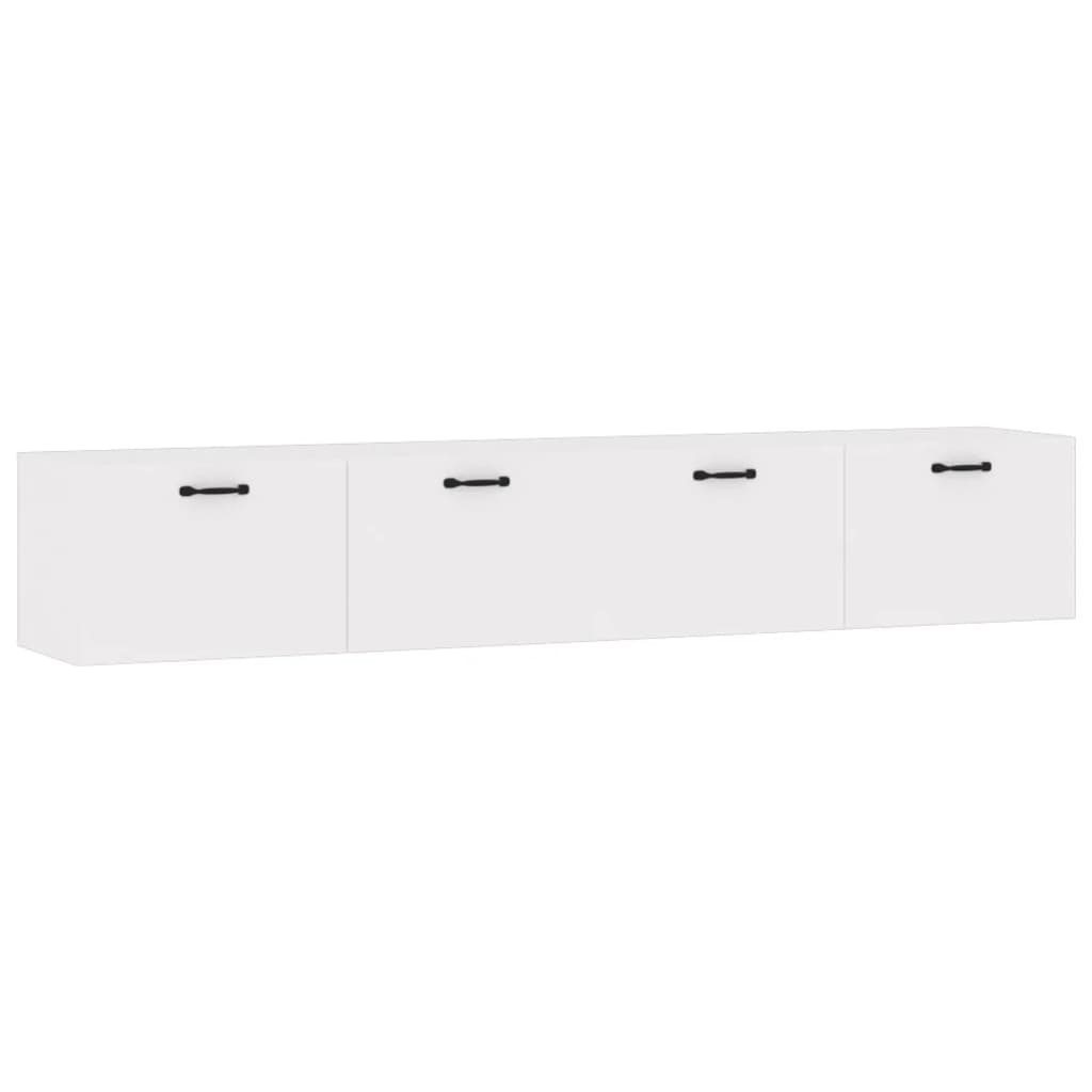 vidaXL Wall Cabinets 2 pcs White 100x36.5x35 cm Engineered Wood