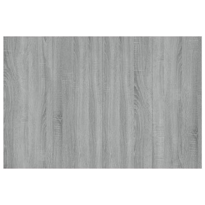 vidaXL Bed Headboard with Cabinets Grey Sonoma Engineered Wood