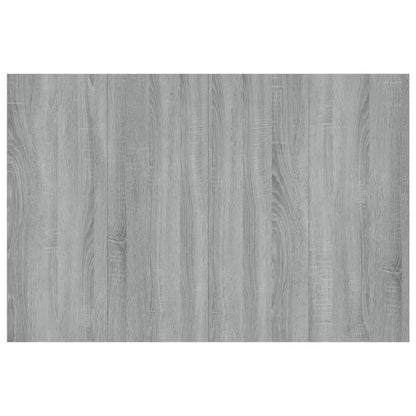 vidaXL Bed Headboard with Cabinets Grey Sonoma Engineered Wood