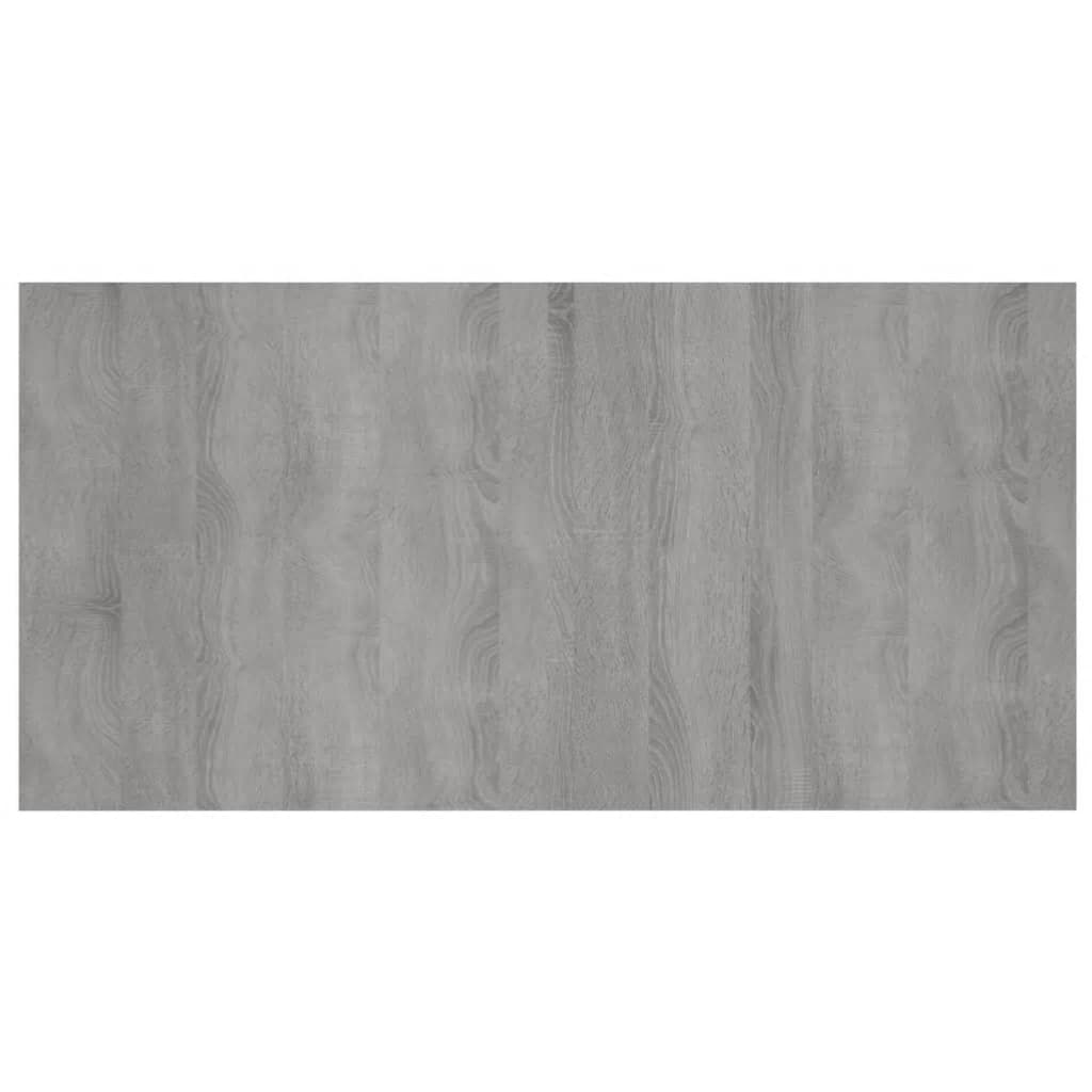 vidaXL Bed Headboard With Cabinet | Grey Sonoma | Engineered Wood | Standard