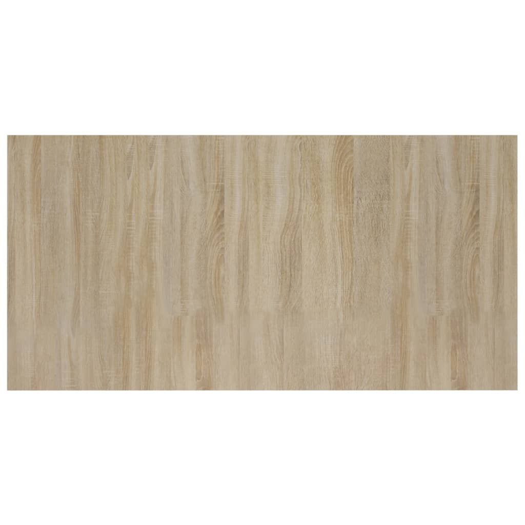 vidaXL Bed Headboard with Cabinets Sonoma Oak Engineered Wood