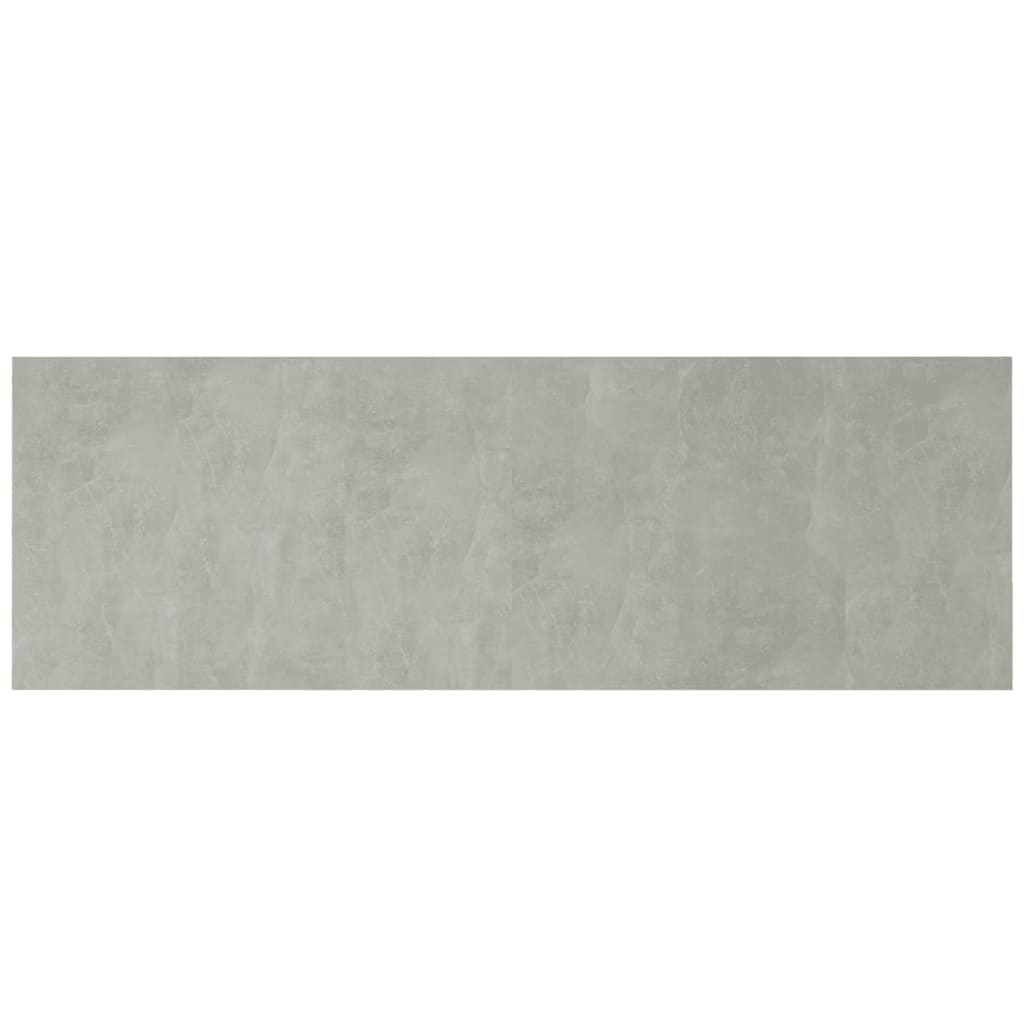 vidaXL Bed Headboard with Cabinets Concrete Grey Engineered Wood