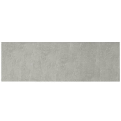 vidaXL Bed Headboard with Cabinets Concrete Grey Engineered Wood