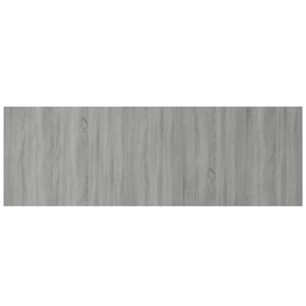 vidaXL Bed Headboard With Cabinet | Grey Sonoma | Engineered wood | Large