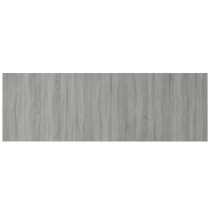 vidaXL Bed Headboard With Cabinet | Grey Sonoma | Engineered wood | Large