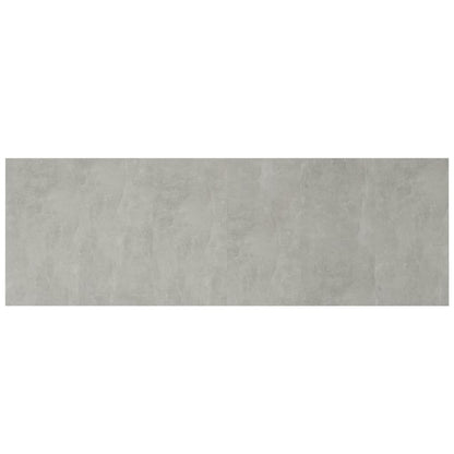 vidaXL Bed Headboard with Cabinets Concrete Grey Engineered Wood