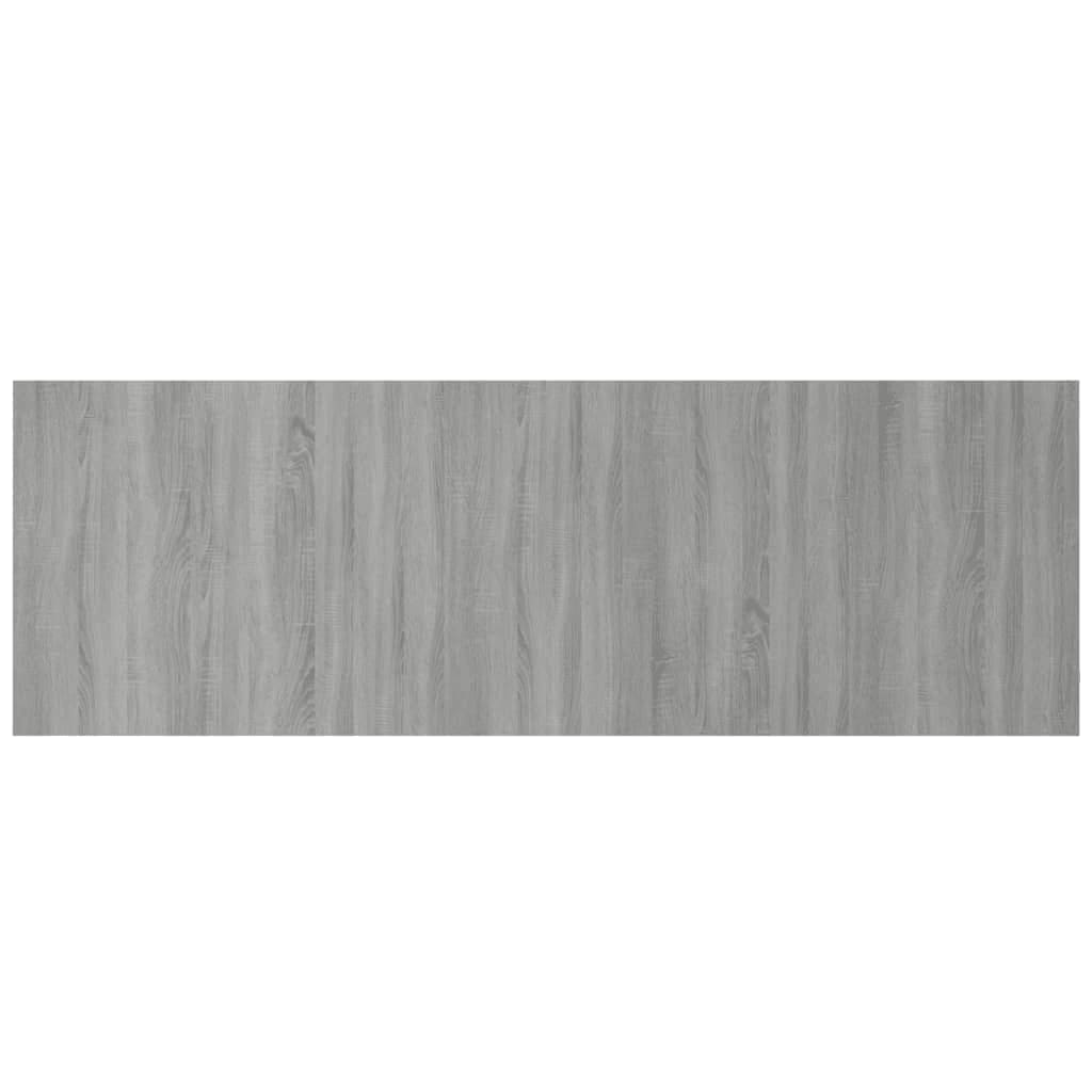 vidaXL Bed Headboard with Cabinets Grey Sonoma Engineered Wood
