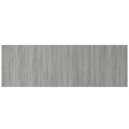 vidaXL Bed Headboard with Cabinets Grey Sonoma Engineered Wood