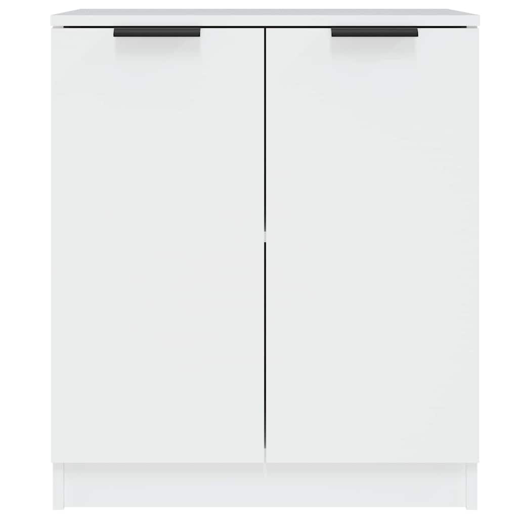 vidaXL Sideboards 2 pcs White 60x30x70 cm Engineered Wood