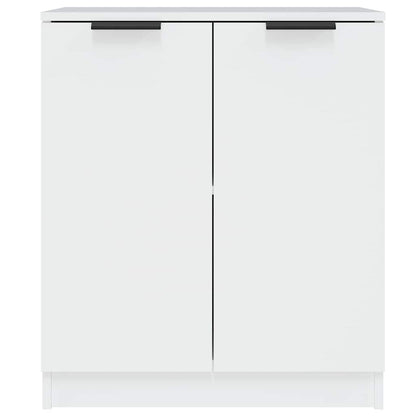 vidaXL Sideboards 2 pcs White 60x30x70 cm Engineered Wood