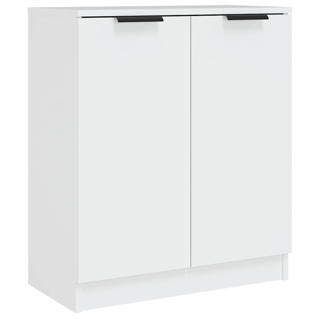 vidaXL 3 Piece Sideboards White Engineered Wood