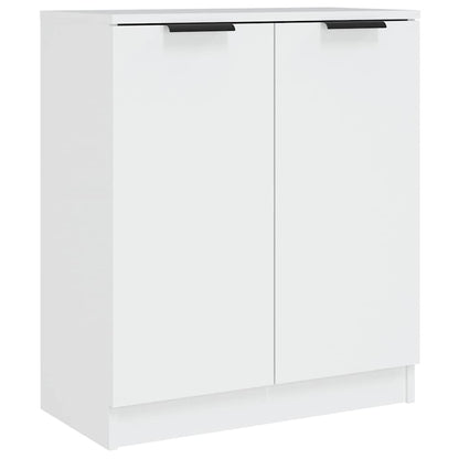 vidaXL 3 Piece Sideboards White Engineered Wood