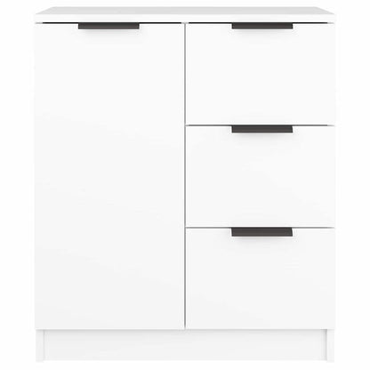 vidaXL Sideboards 2 pcs White 60x30x70 cm Engineered Wood