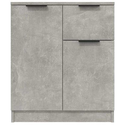 vidaXL Sideboards 2 pcs Concrete Grey 60x30x70 cm Engineered Wood