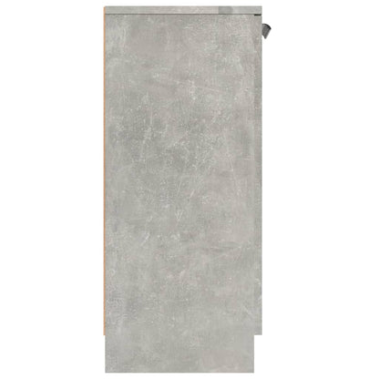 vidaXL Sideboards 2 pcs Concrete Grey 60x30x70 cm Engineered Wood