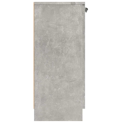 vidaXL Sideboards 2 pcs Concrete Grey 60x30x70 cm Engineered Wood