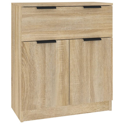 vidaXL Sideboards 3 pcs Sonoma Oak Engineered Wood