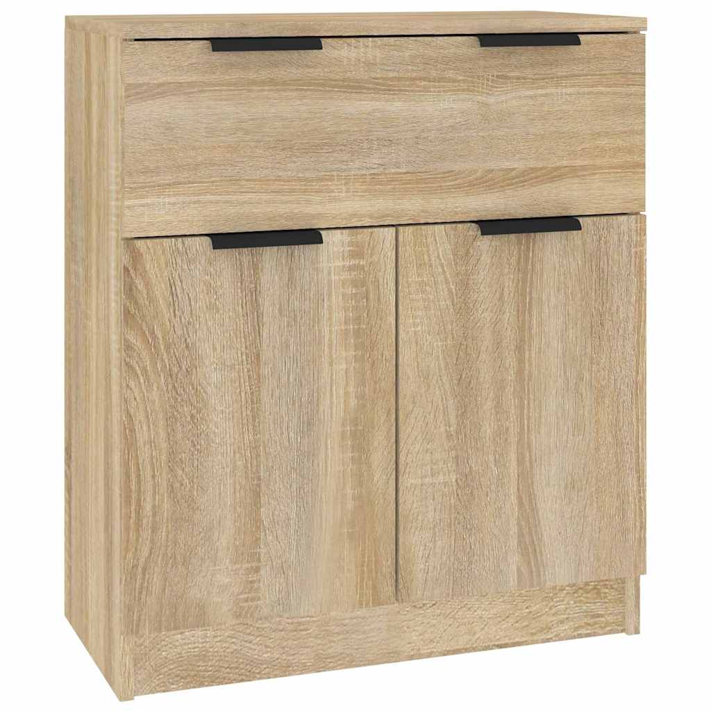vidaXL Sideboards 3 pcs Sonoma Oak Engineered Wood