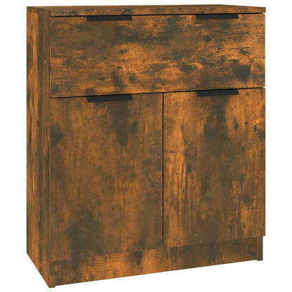 vidaXL Sideboards 3 pcs Smoked Oak Engineered Wood