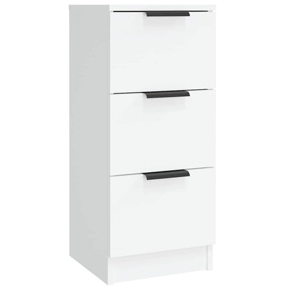 vidaXL Sideboards 3 pcs White Engineered Wood