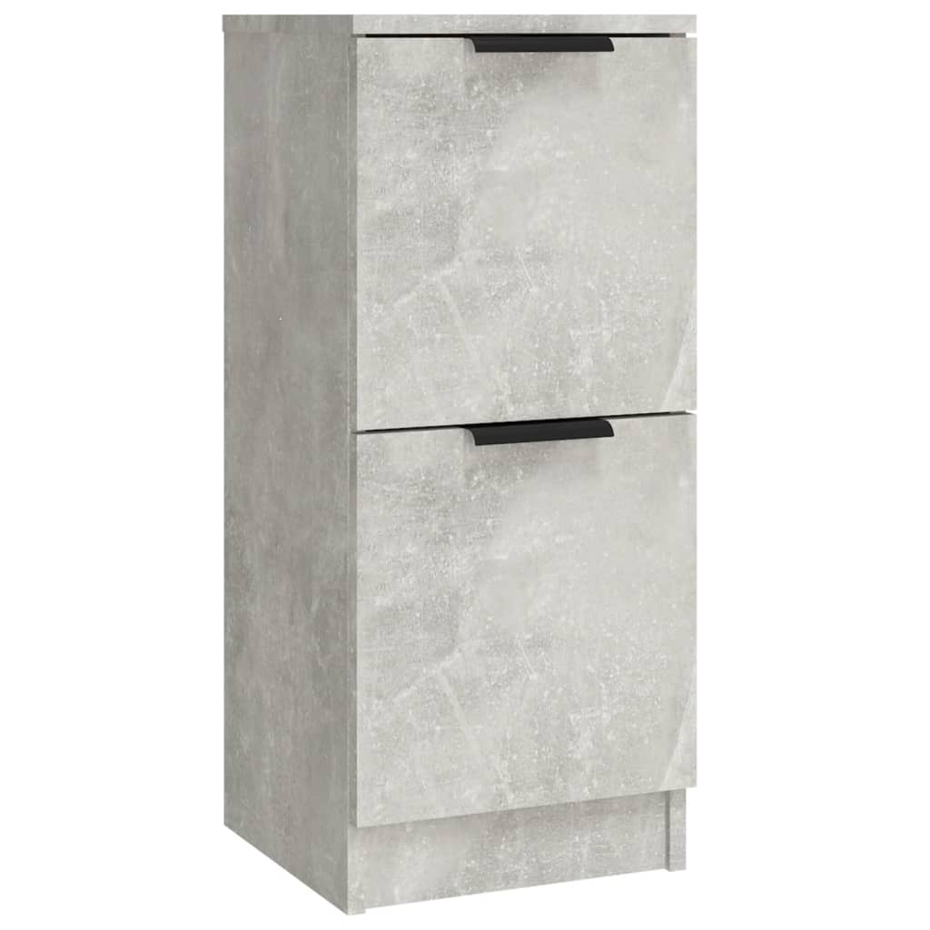 vidaXL Sideboards 3 pcs Concrete Grey Engineered Wood