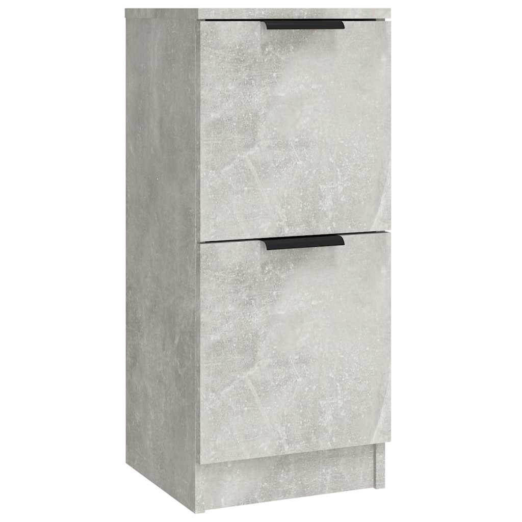 vidaXL Sideboards 3 pcs Concrete Grey Engineered Wood