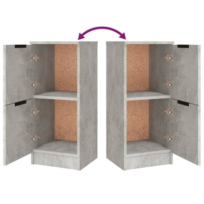 vidaXL Sideboards 3 pcs Concrete Grey Engineered Wood