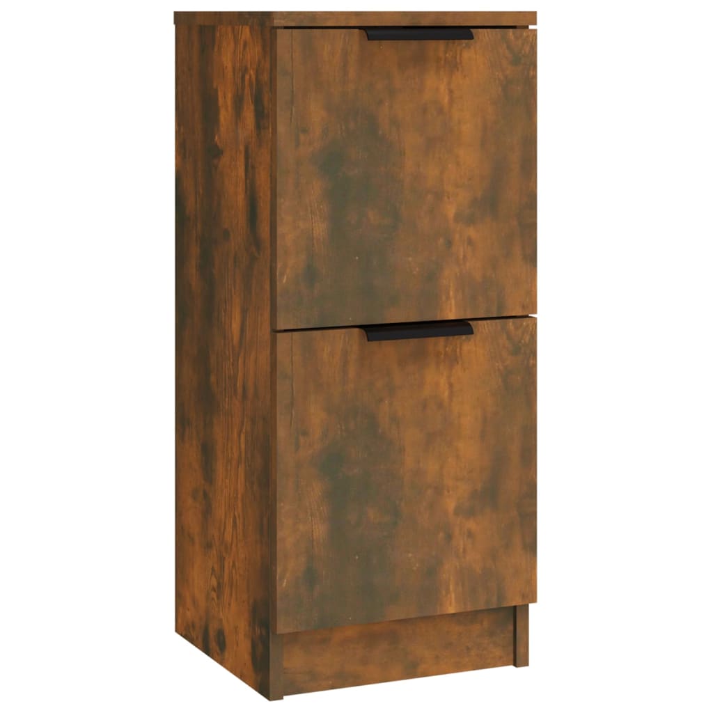 vidaXL Sideboards 3 pcs Smoked Oak Engineered Wood
