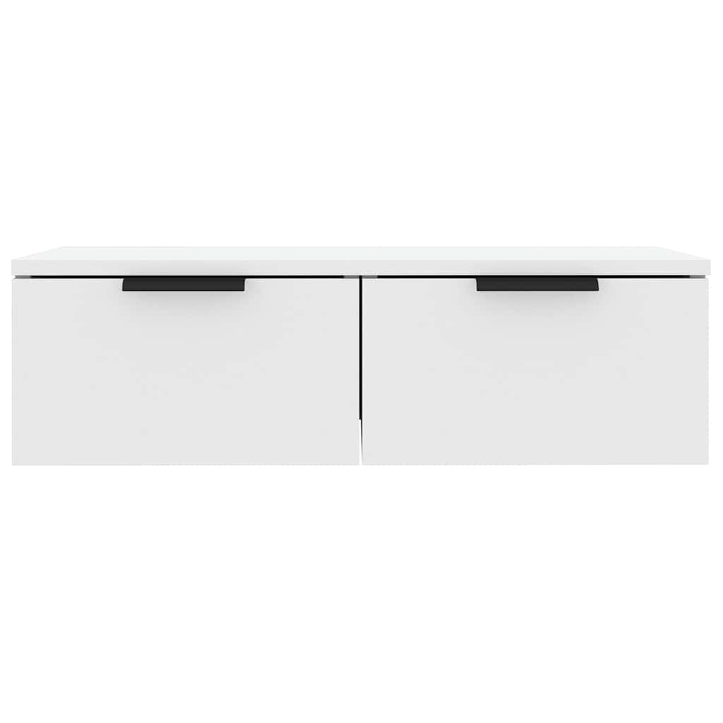 vidaXL Wall Cabinets 2 pcs White 68x30x20 cm Engineered Wood