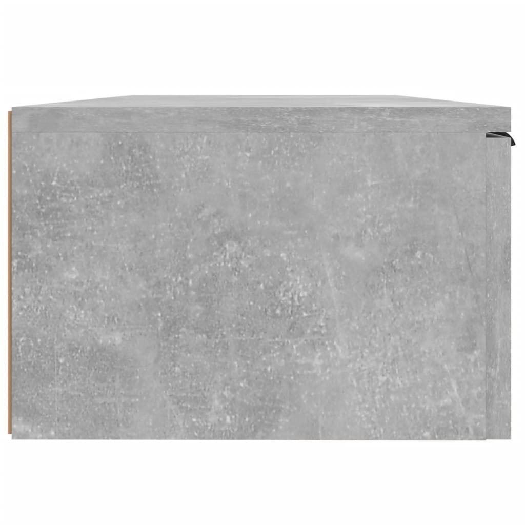 vidaXL Wall Cabinets 2 pcs Concrete Grey 68x30x20 cm Engineered Wood