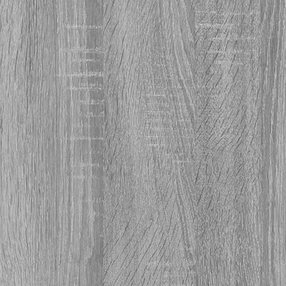 vidaXL Book Cabinet Grey Sonoma 82,5x30,5x150 cm Engineered Wood