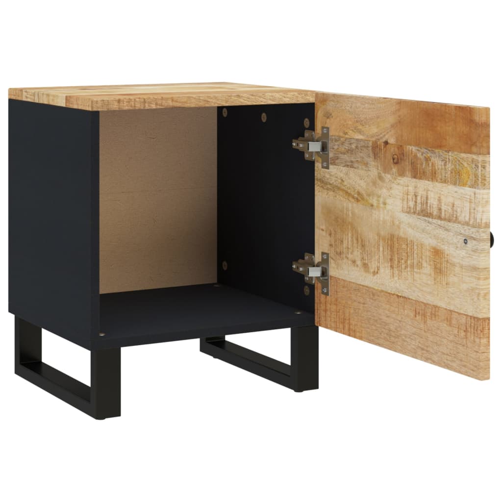 vidaXL Bedside Cabinets 2 pcs 40x33x46 cm Solid Wood Mango
