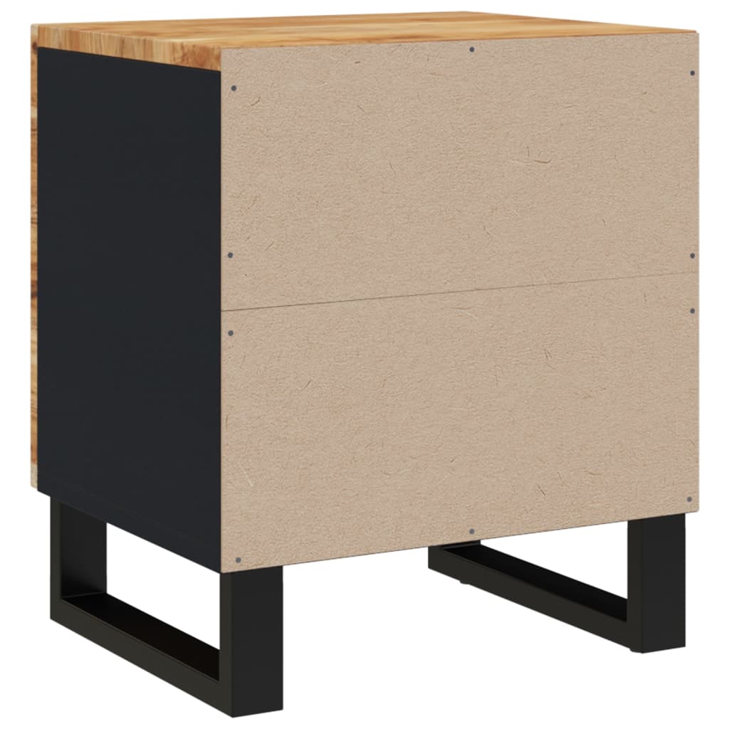 vidaXL Bedside Cabinet 40x33x46 cm Solid Wood Acacia