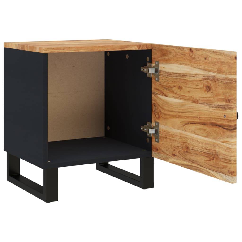 vidaXL Bedside Cabinet 40x33x46 cm Solid Wood Acacia