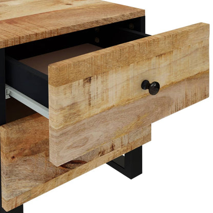 vidaXL Bedside Cabinets 2 pcs 40x33x46 cm Solid Wood Mango