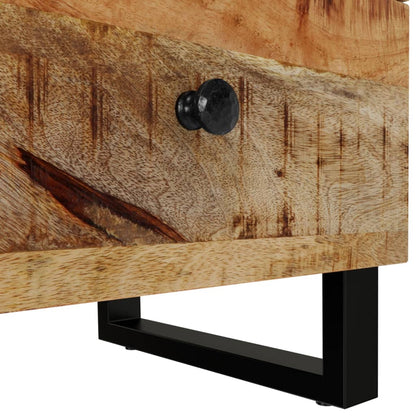 vidaXL Bedside Cabinets 2 pcs 40x33x46 cm Solid Wood Mango