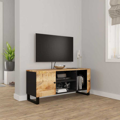 vidaXL TV Cabinet 105x33x46cm Solid Wood Mango