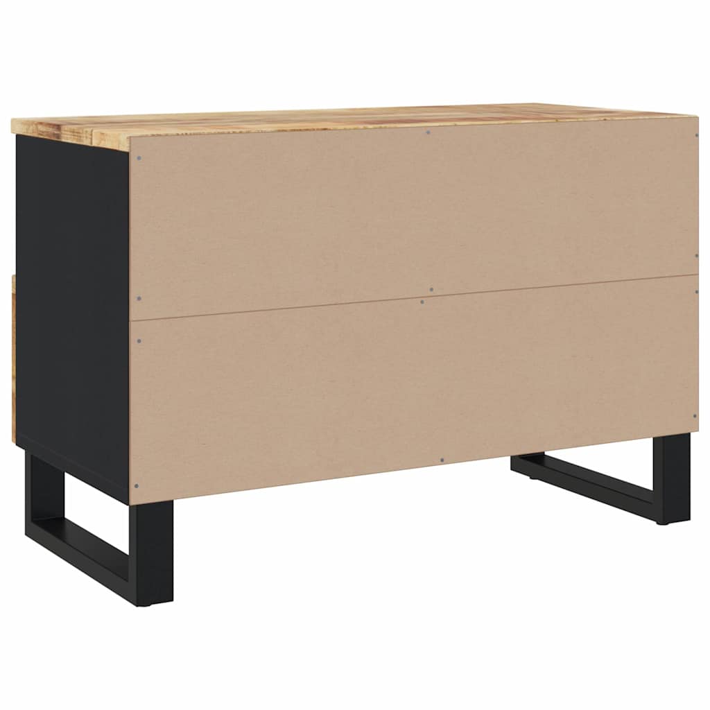 vidaXL TV Cabinet 70x33x46cm Solid Wood Mango