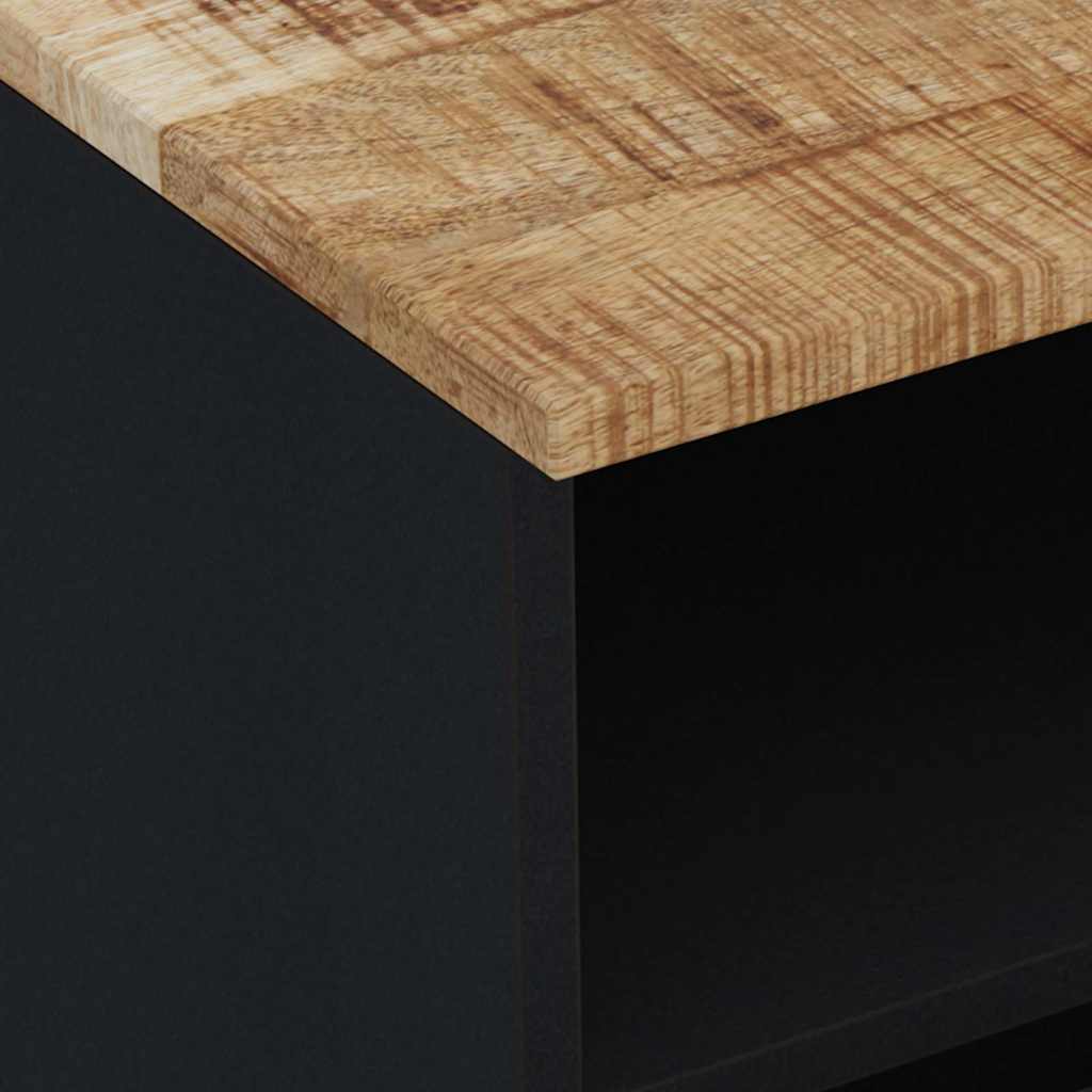 vidaXL TV Cabinet 70x33x46cm Solid Wood Mango