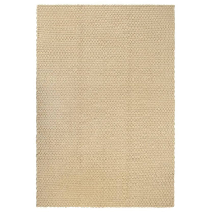 vidaXL Rug Rectangular Natural 120x180 cm Cotton