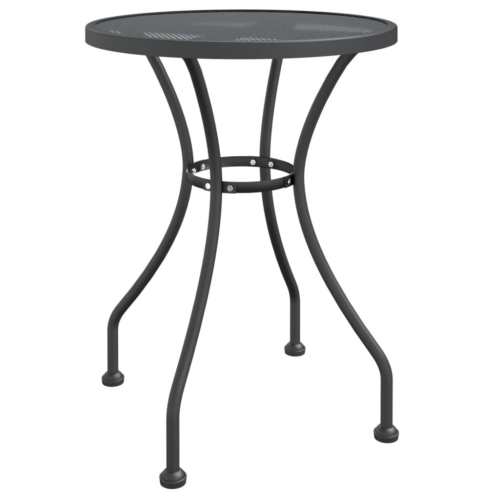 vidaXL Garden Dining Set | Anthracite | Expanded metal mesh with e-coating