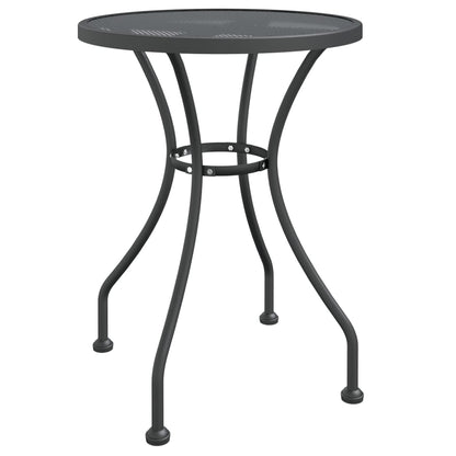 vidaXL Garden Dining Set | Anthracite | Expanded metal mesh with e-coating