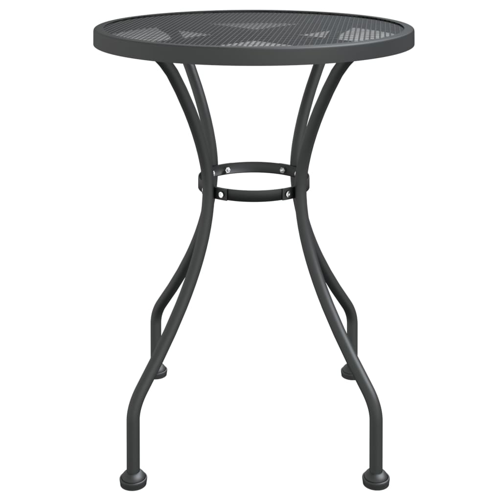 vidaXL Garden Dining Set | Anthracite | Expanded metal mesh with e-coating